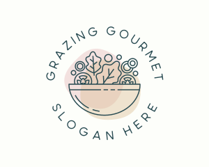 Salad Bowl Restaurant logo design