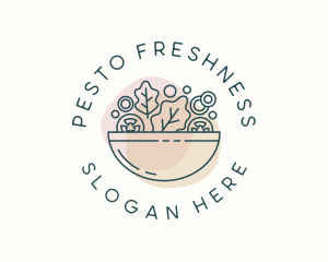 Salad Bowl Restaurant logo design