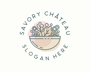 Salad Bowl Restaurant logo design