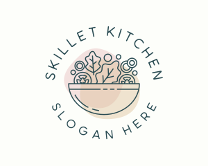 Salad Bowl Restaurant logo design