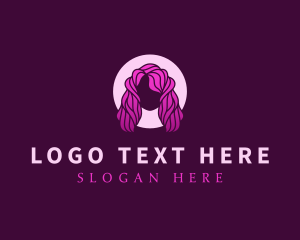 Woman Hair Fashion logo