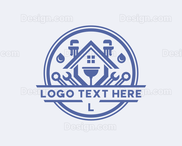 Plumber Repair Tools Logo