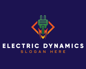 Electric Plug Charging logo