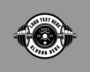 Training Gym Weightlifting logo