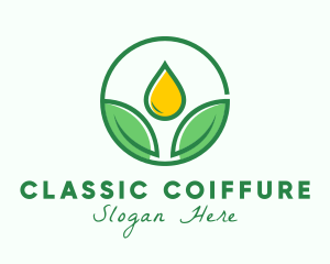 Herbal Oil Extract logo design