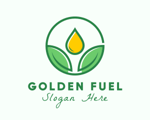 Herbal Oil Extract logo design