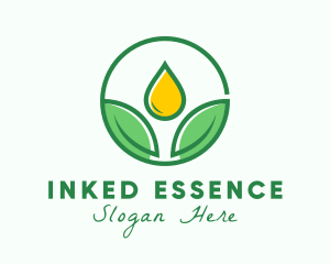 Herbal Oil Extract logo design