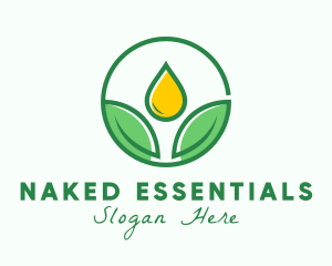 Herbal Oil Extract logo design