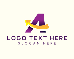 Marketing Business Letter A  Logo