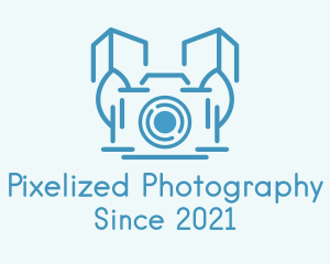 City Building Camera logo design