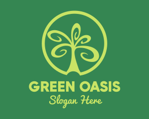 Green Tree Landscaping logo design