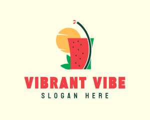 Sunset Watermelon Juice  logo