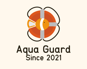 Life Buoy Fish logo design