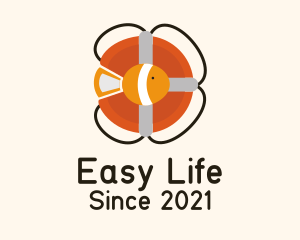 Life Buoy Fish logo design