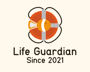 Life Buoy Fish logo design