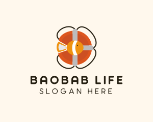 Life Buoy Fish logo design