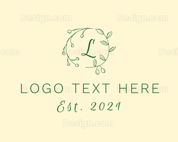 Nature Organic Herb Logo