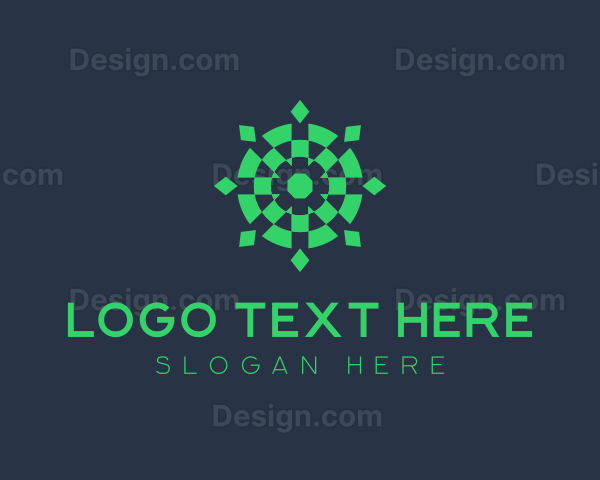 Geometric Abstract Target Logo