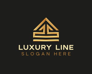 Luxury Residence House logo design