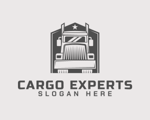 Cargo Truck Trucking logo