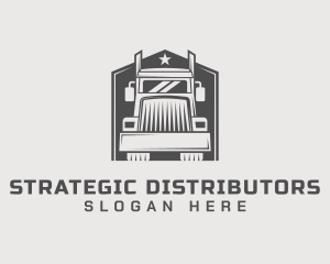 Cargo Truck Trucking logo