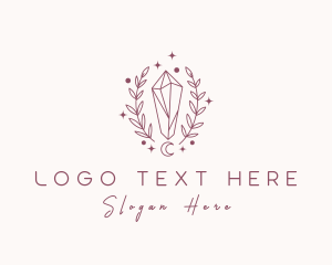 Moon Crystal Wreath  logo