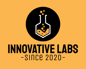 Laboratory Experiment Flask logo