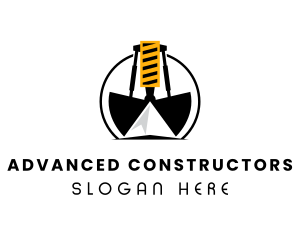 Mountain Clamshell Construction logo design