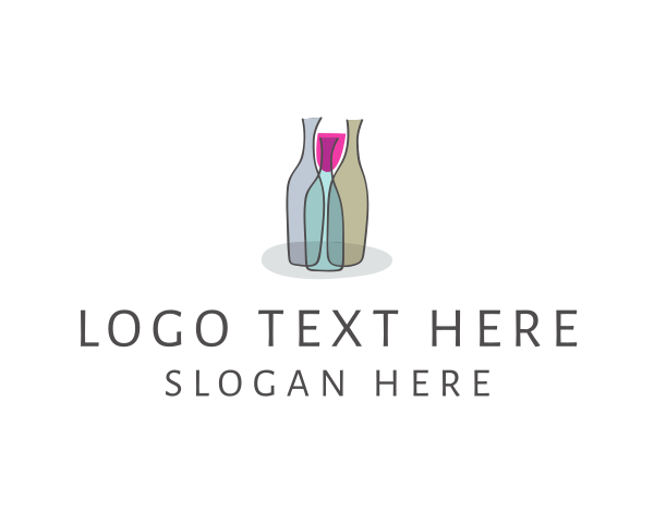 Bottle logo example 4