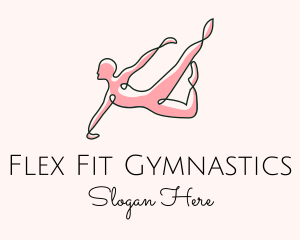 Minimalist Gymnast Stretch logo