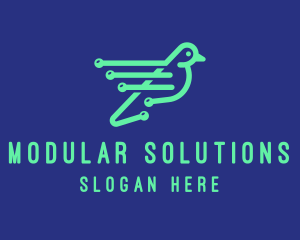 Fast Digital Bird logo design