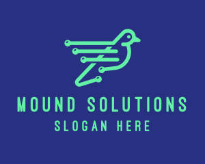 Fast Digital Bird logo design