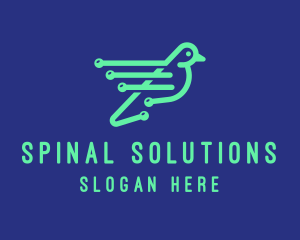 Fast Digital Bird logo design