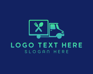 Food Vehicle Truck logo