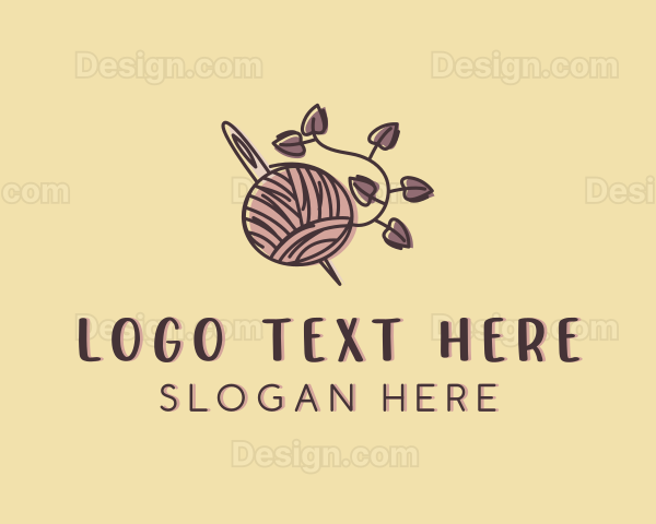 Needle Yarn Sewing Logo