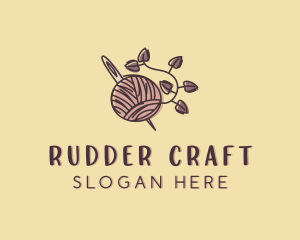 Needle Yarn Sewing logo design