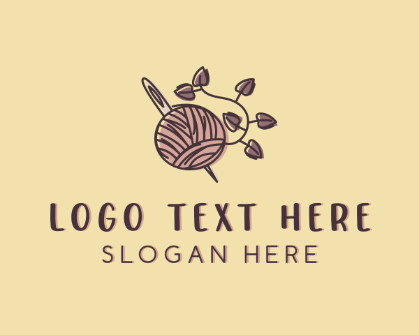 Needle Yarn Sewing logo