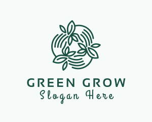 Green Wellness Spa logo design