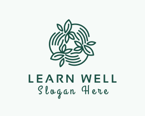 Green Wellness Spa logo design