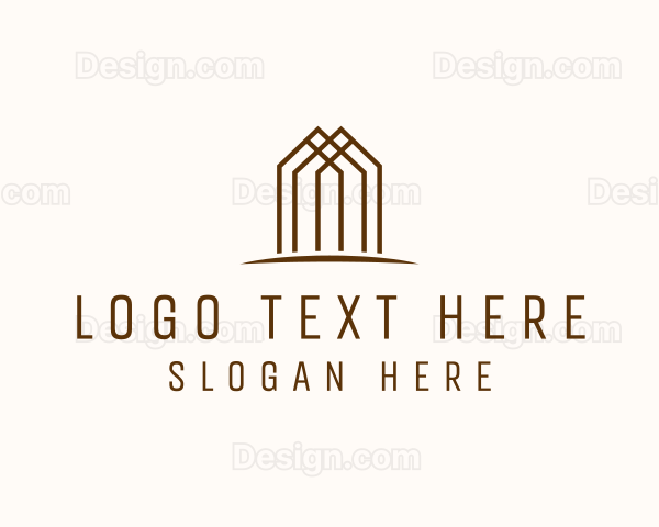 House Building Roof Logo