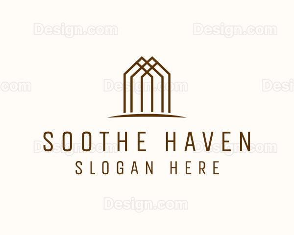 House Building Roof Logo