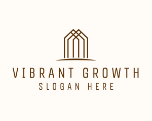 House Building Roof Development logo