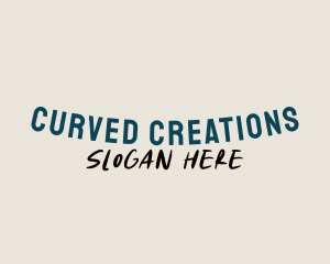 Hipster Curve Boutique logo design