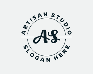 Generic Cursive Brand Studio logo design