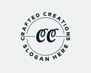 Generic Cursive Brand Studio logo design