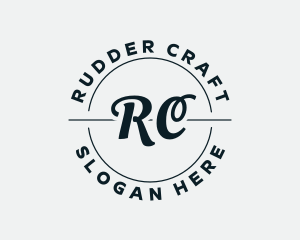 Generic Cursive Brand Studio logo design