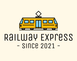 Rail Train Tram logo design