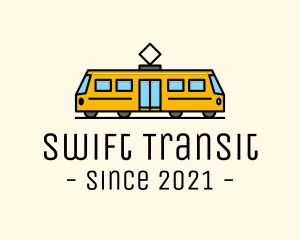 Rail Train Tram logo design