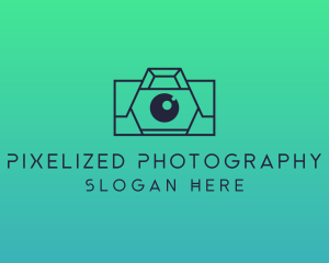 DSLR Camera Photographer logo design