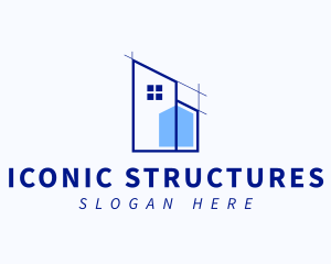 Home Structure Building  logo design